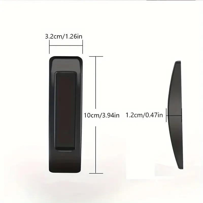 2/4Pcs Self Adhesive Sliding Door Handles for Doors Glass Window Cabinet Drawer Wardrobe Handle Push-pull Home Supplies