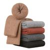 Hengyuanxiang Women's Mid-Calf Thick Wool Thermal Socks - 5 Pairs