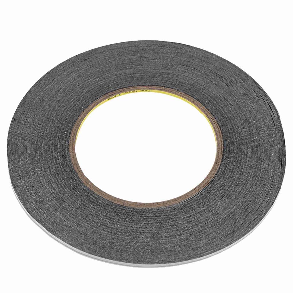 Long 50m Black Double Side Adhesive Sticky Glue for Repair Cellphone LCD Screen (Wide: 1mm)