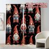 2D Flat Printing,JIT 2pcs, Curtains (Without Rod) GnomeGreetings Popular Pattern Curtains Versatile Polyester Curtains