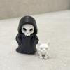 Cute Grim Reaper Toy PLA Halloween Miniature Ghost Desk Statue 3D Printed Doll  Bookshelf