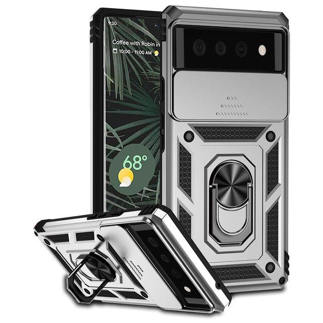 Pohodlný držák prstenu Kryt objektivu Pouzdro pro Google Pixel 6 Pro Pixel7 Pixel6 Pixel6a Pixel8 Pixel 6a 7a 8 7 Pro Pouzdra Pixel7a