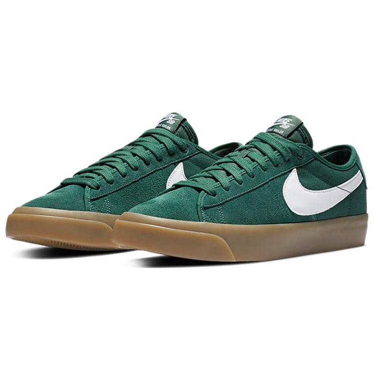 New Nike Sb Blazer Low Gt Green Gum DC0603-300