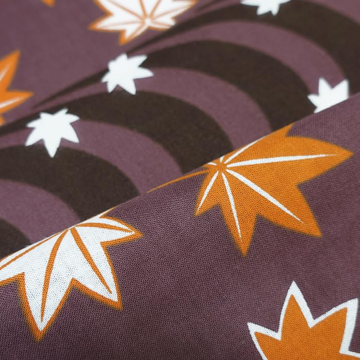 Some no Anbo Tenugui hand Momiji Tokuoka Made in 35cm x 100cm (Japanese towel) "Minamo (Maple Leaf) Crimson" - Hand-dyed, 100% Cotton, weave, Japan,