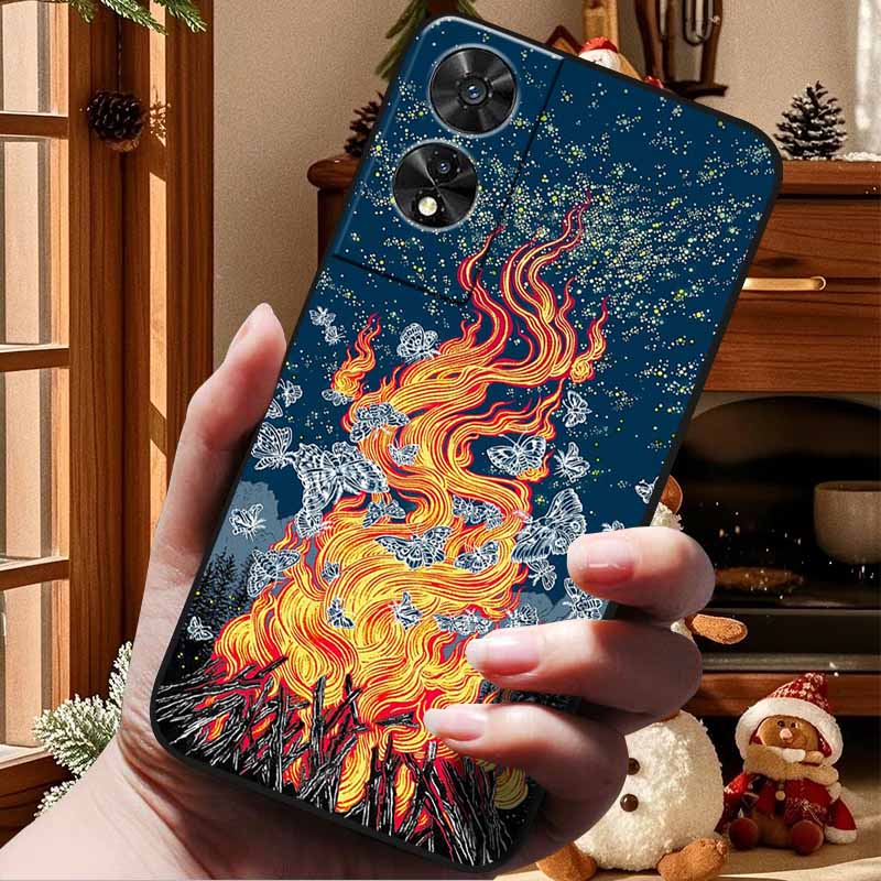 For TCL 505 Case Soft TPU Silicone Back Cover for TCL 505 Phone Case Lovely Painted Cat Etui Coque Funda for TCL505 Shell Cool