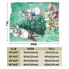 D-Diddles Blankets Flannel Diddl Catoon Soft Throw Blankets for Bedding Couch Bedroom Quilt