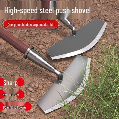 Outil de désherbage de jardin: Pelle-bêche hybride pour un enlèvement efficace de l'herbe