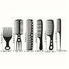 6Pcs/set Professional Hair Cutting Comb Hair Cut Comb High Quality Thicken Barber Salon Hair Style Comb Hairdressing Hairbrush