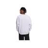 Adidas NEO Pure Color Logo Print Crew Neck Sweatshirt Unisex Tops White HY9658