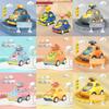 Kids Press And Release Toy Car With Plastic Material For Educational Play And Gift For Toddlers