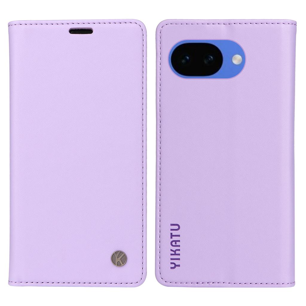 For Google Pixel 10a Phone Cases YIKATU Magnetic Closure PU Leather Mobile Cover