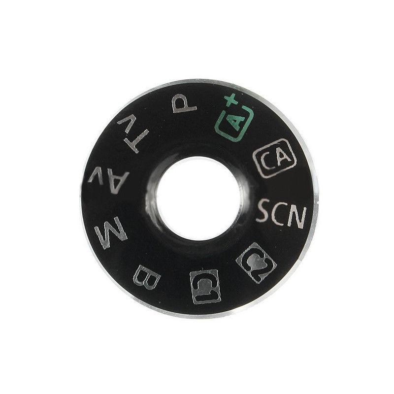 For Canon EOS-6D Camera Function Dial Mode Plate Interface Cap Button Repair Set