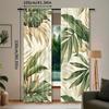 2 szt.   Zasłony z nadrukiem liści palmowych   Z tunelem na karnisz   Zasłony drukowane cyfrowo   Materiał poliestrowy   Nadaje się do salonu   Clo