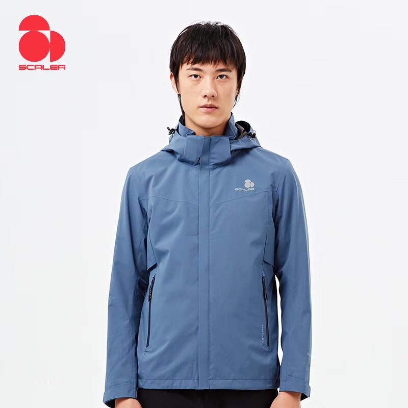 

SCALER Men s F2113910 Lightweight 2-Layer Outdoor Jacket XXXXL