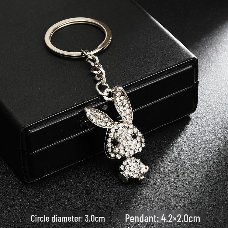 European & American Rock Guitar Keychain: Hip Hop Drip Oil Alloy Pendant Charm for Women's Bags