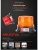 School Bus and Forklift Round Yellow Warning Light LTE-5095