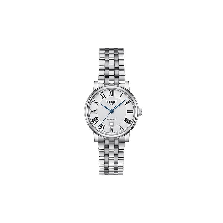 Tissot Kason Zen I Collection Automatic Mechanical Movement Women's Watch 30mm Silver Dial T122.207.11.033.00