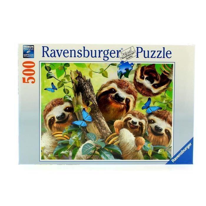 Selfie Entre Perezosos Puzzle 500 Pièces