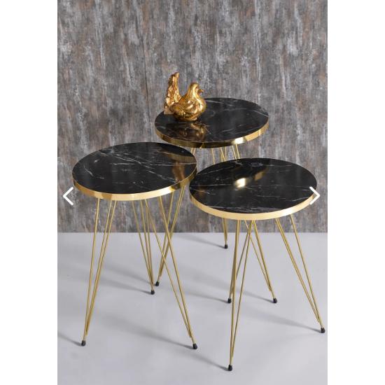 Tavolino Zigon Oro Filo Bendir