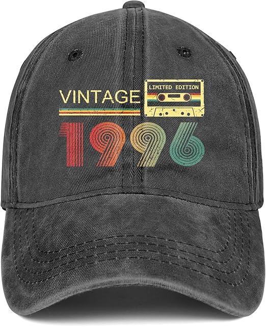 Washed old baseball cap cap