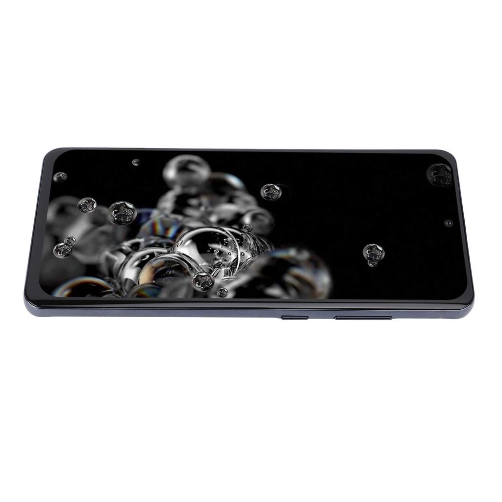 6.9 Inch LCD Screen Replacement for Galaxy S20 Ultra Phone LCD Digitizer Assembly with Frame Repair