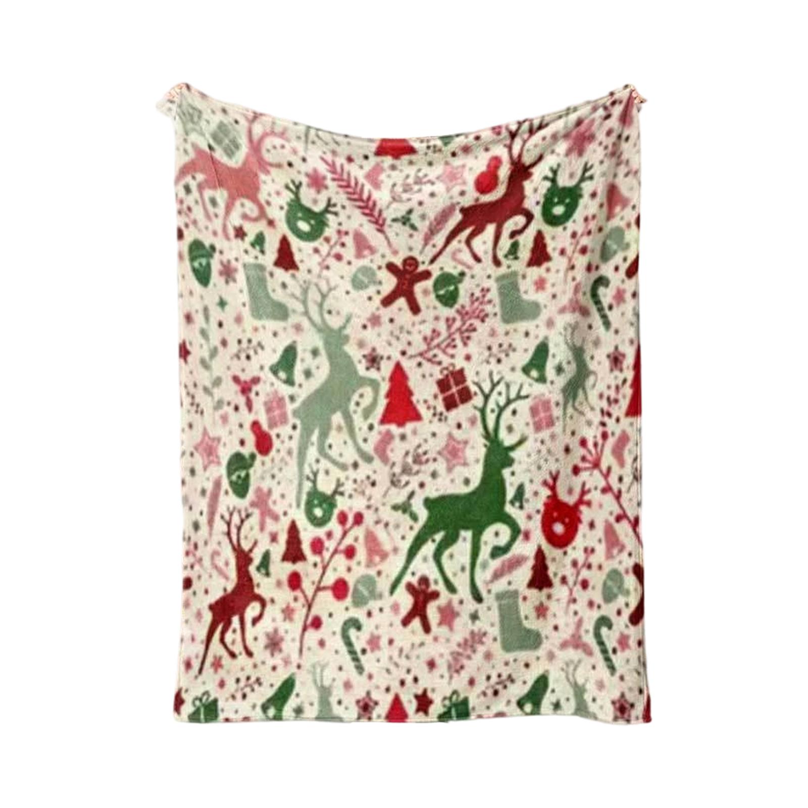 

Green Monster- Flannel Blanket Comfortable Flannel Digital Print Blanket One Size