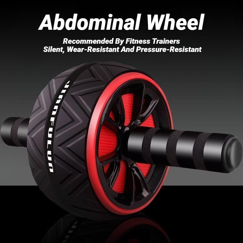 Ab Roller Wheel For Abs Core Workout Non-Slip Home Gym Fitness Equipment Men Women Abdominal Training Exercise
