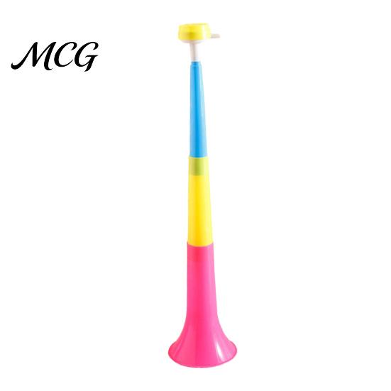 Party Noise Maker Telescopic Cheering Horn, 3 Section Extendable Blower, Portable Outdoor Event Horn Stadium for Sports Game, Kids Toy Interactive 1pc