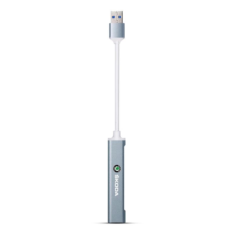 

2025 Новый USB-хаб Комбо 4 порта 2.0 3.0 Высокоскоростной Мульти-разветвитель Хаб Кабель Все в одном Для Skoda Octavia Fabia Rapid Yeti Superb