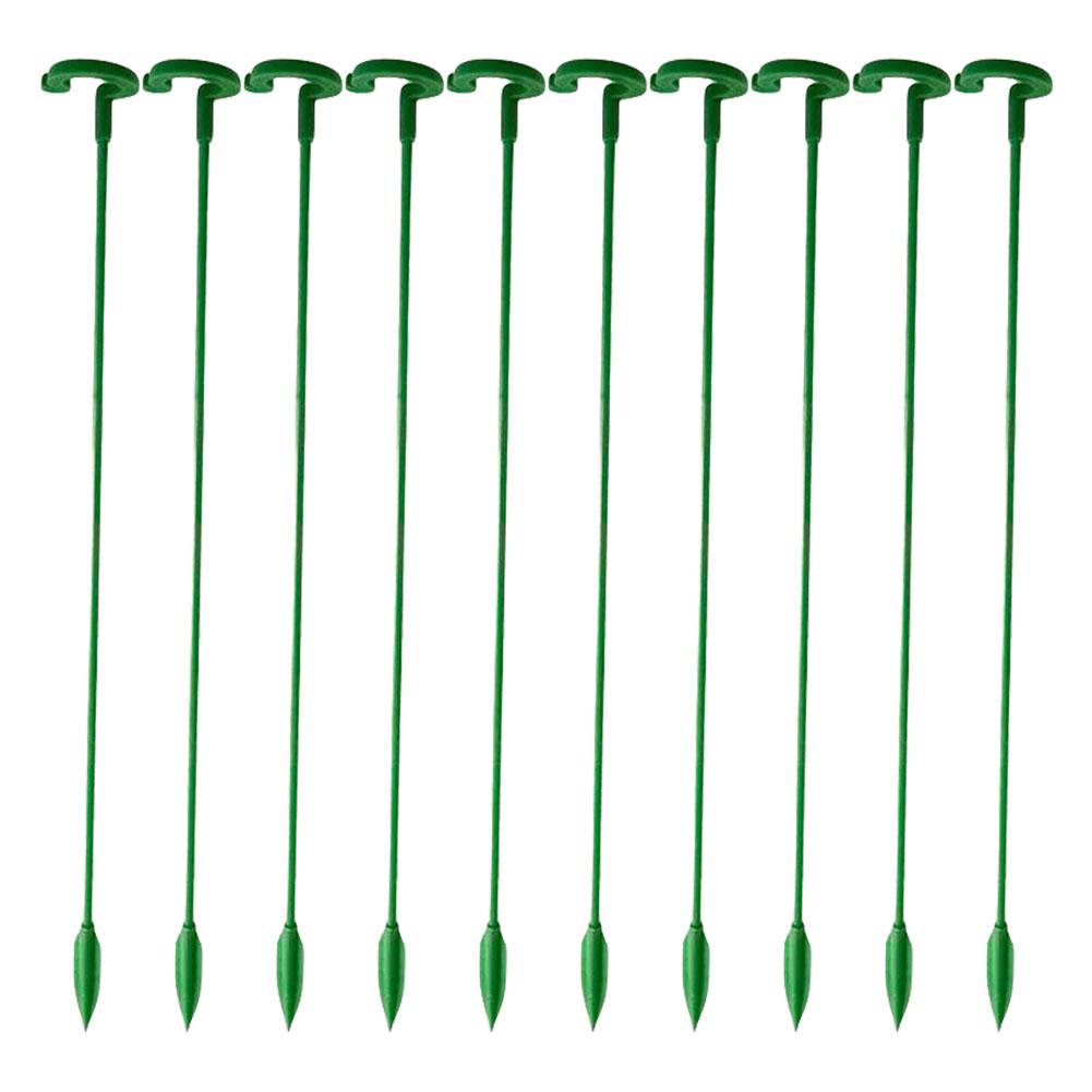

10/30 Pack 17/27/37/48cm Plant Stakes Reusable Flower Stand Plant Sticks Support for Indoor and Outdoor Plants Flowers Tomatoes