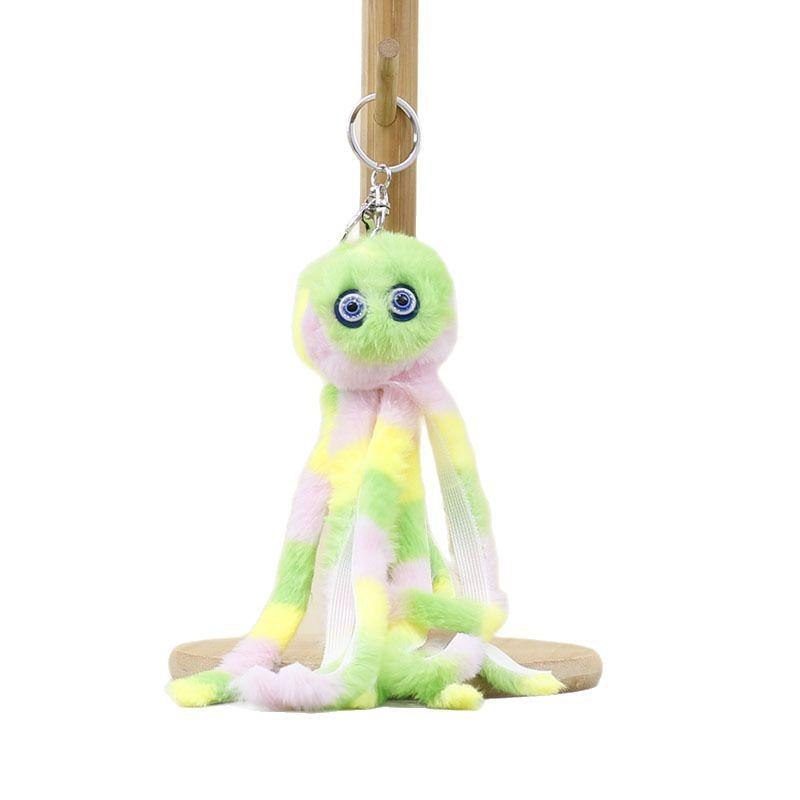 Cartoon Octopus Plush Keychain Soft Toy Perfect Backpack Collecting Accessories