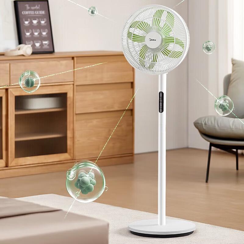 Midea SDH30RX Clover Quiet Convertible Pedestal Fan CN plug (adapter included)