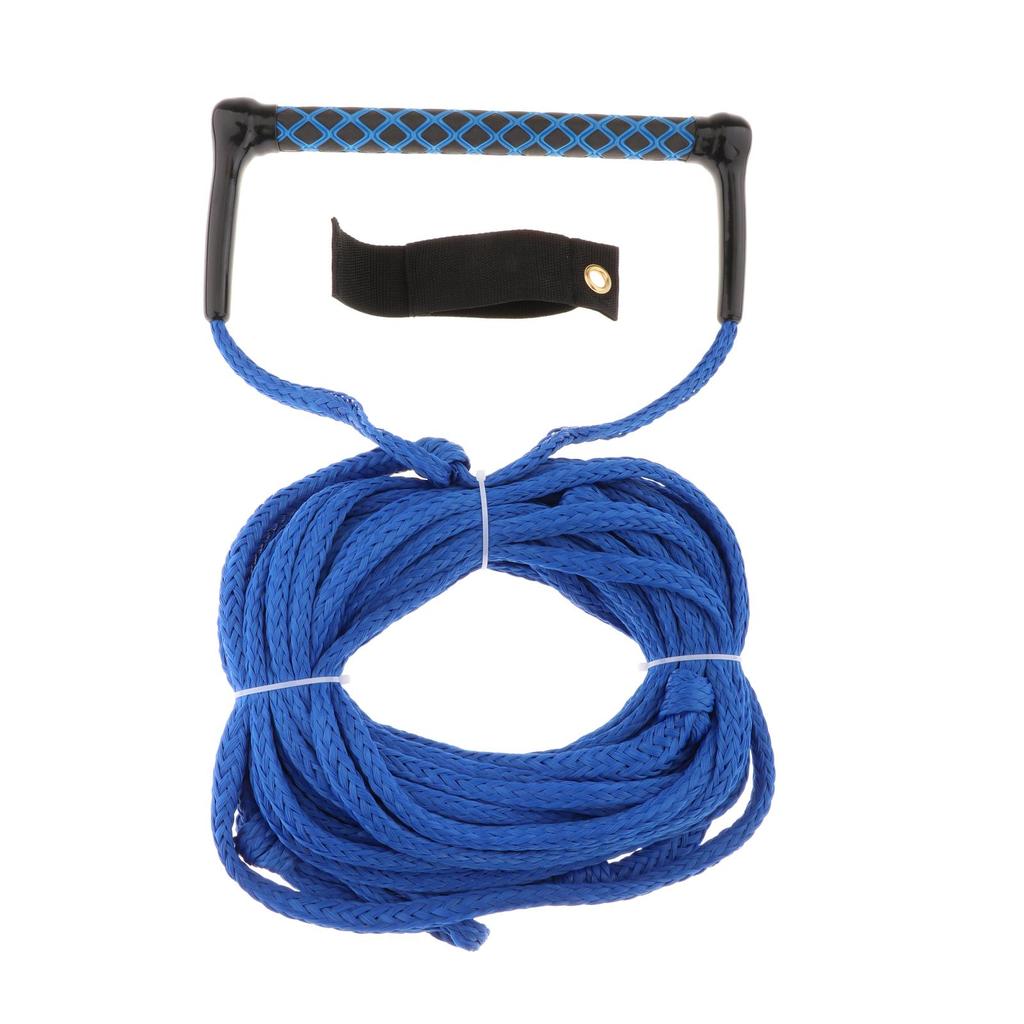 Water Ski Wakeboard Kneeboard Rope for Boating 3-Section Watersports Rope Safety Surfing Tow Line Leash Cord