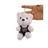 Cute Plush Bear Keychain Cartoon Doll Pendant Girly Fabric Toy Gift