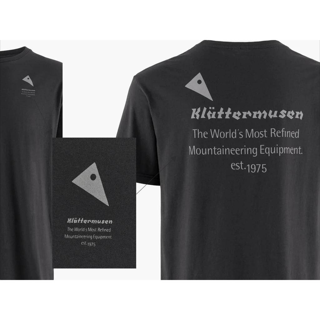 Outdoor Sports Brand Klattermusen Same Mountain Climbing Mouse Men's Short-sleeved Comfortable Breathable Cotton Casual T-shirt