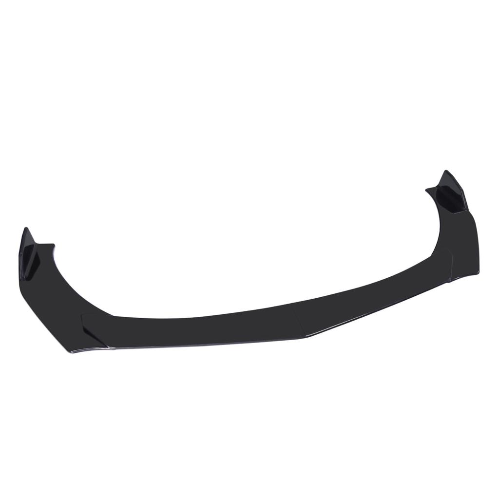 Front Bumper Lip Body Kit Segmented Front Spoiler Lip Abs Bumper Ducktail Lip Splitter Sporty Exterior Body Kit