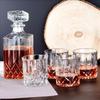 Alcohol Gift Set: Carafe, Whiskey Glasses, Drink Bottle