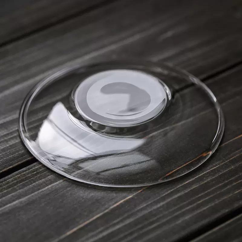 1Pcs Heat Resistant Glass Wax Catcher Tray Transparent Ruffled Edge Candle Drip Protector Reusable Candlestick Ring Holder