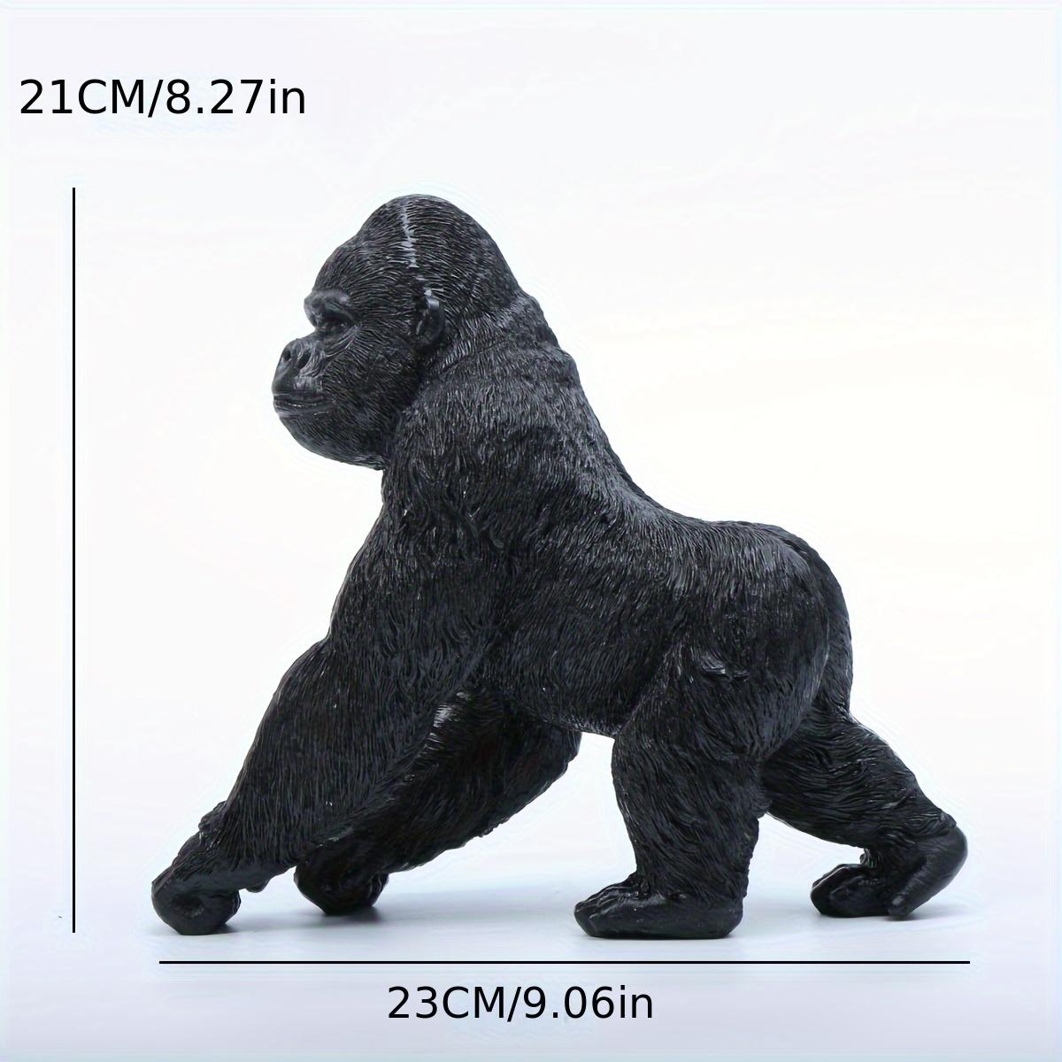 

1 pc Resin Gorilla Desktop Decoration, Monkey Statue Decoration, Handmade Decoration Ornament, Office Desktop Decoration