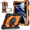For Huawei MatePad Air (2024) Case Silicone+PC Kickstand Tablet Cover