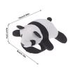 Cute Panda Plush Car Decoration Soft Stuffed Animal Handlebar Ornament For Bike Motorcycle Electric Vehicles Decoration