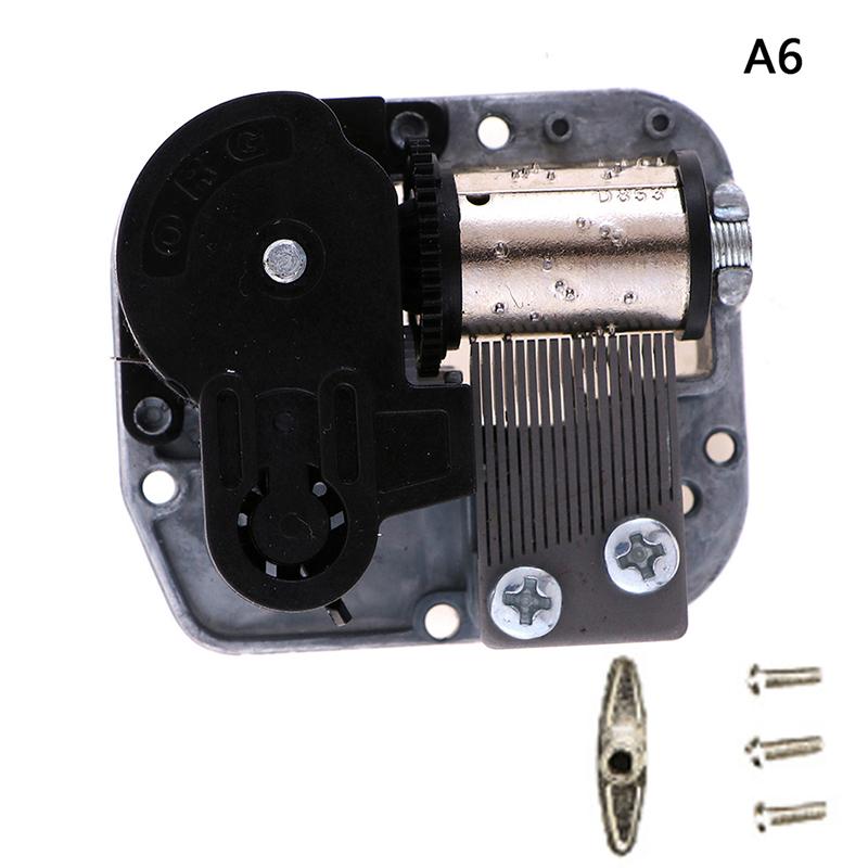 Mechanische Diy Aufzieh-Spieluhr Sankyo Musikwerk + Schrauben + Schlüssel