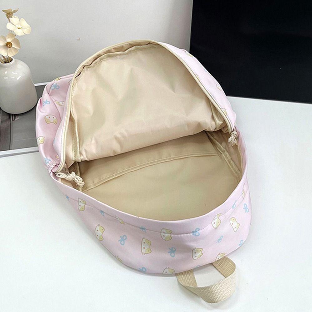 Large Capacity Students School Bags Cute Cartoon Shoulder Bag College Student Backpack  Children