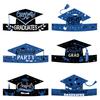 Graduation Party Paper Cap With Colorful Design For Photo Booths And Decorations
