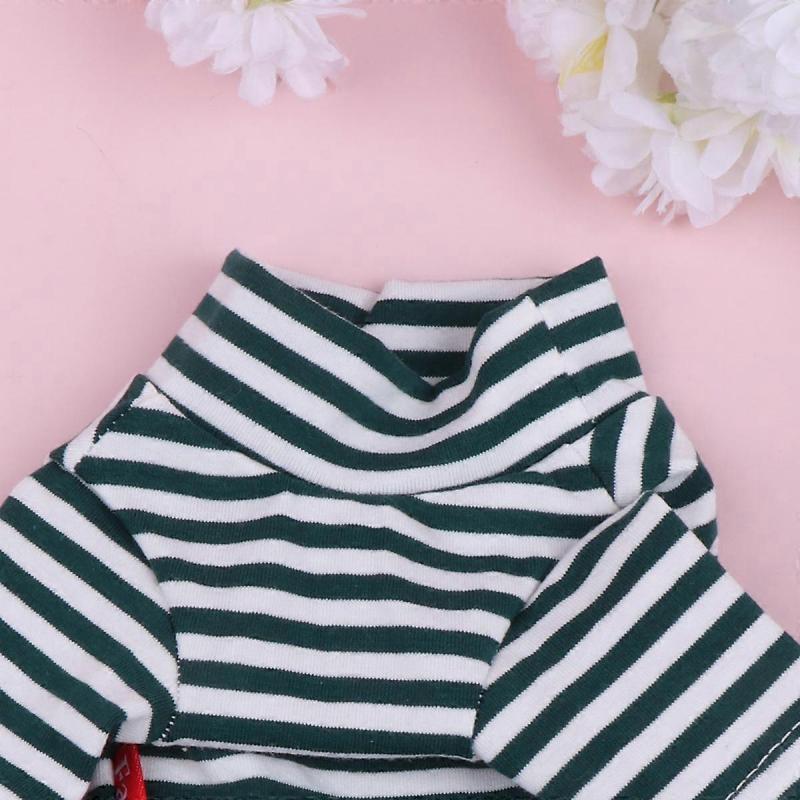 Dog Cotton Jumpsuit Size S Green For Walking 1Pcs