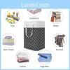 Modern Cotton Foldable Laundry Bin With Waterproof Material For Clothes And Toys