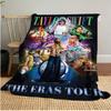 Era Celebration Concert Plush Blanket Soft Comfortable All Seasons blanket Sofa Office Naps blanket Outdoor Travel throw Perfect Gift