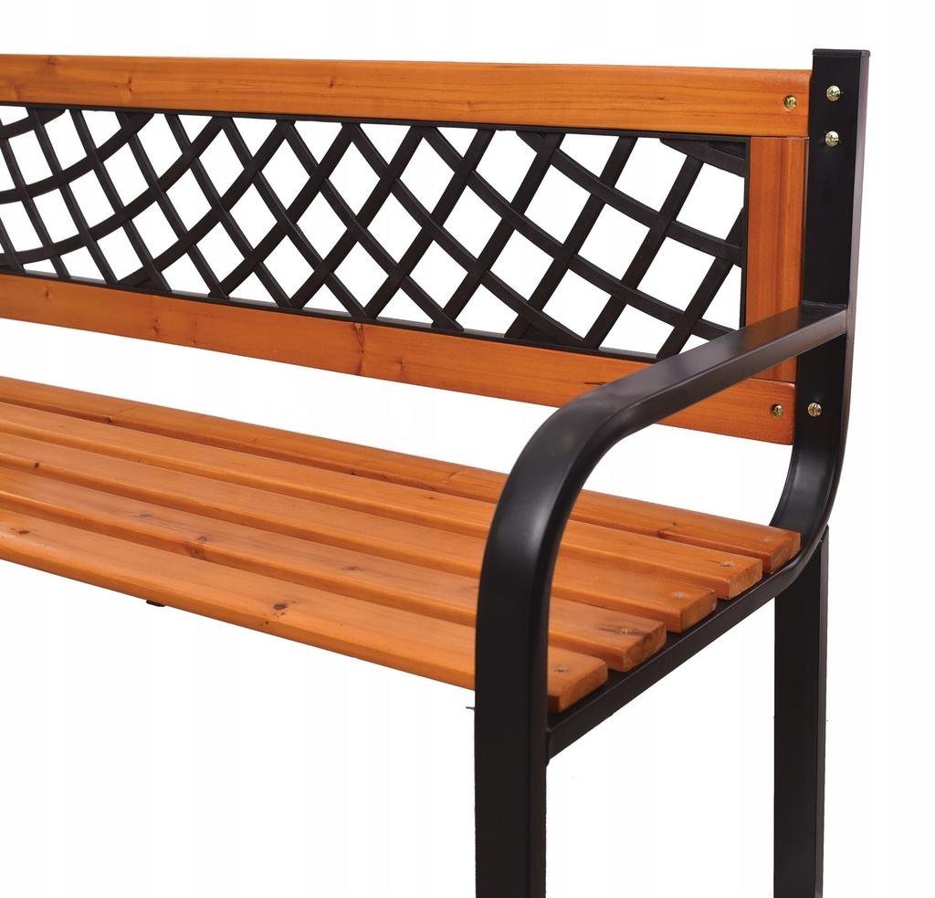 ΠΑΓΚΟΣ ΚΗΠΟΥ πάρκου ξύλινος μεταλλικός πάγκος