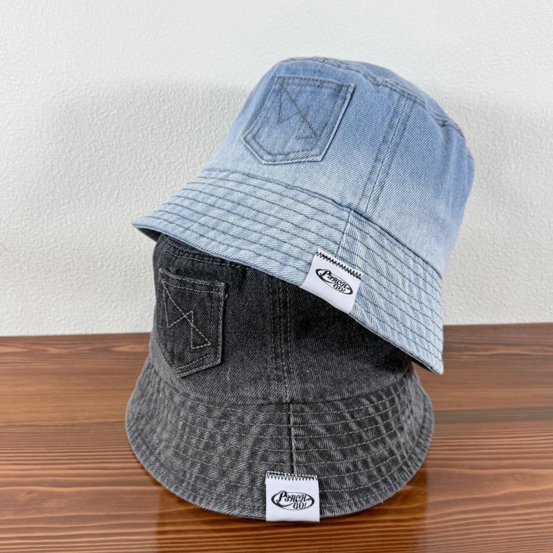 Women's Cowboy Fisherman Hat Sun Shading Hat Basin Hat Foldable Bucket Hat Hiking Hat