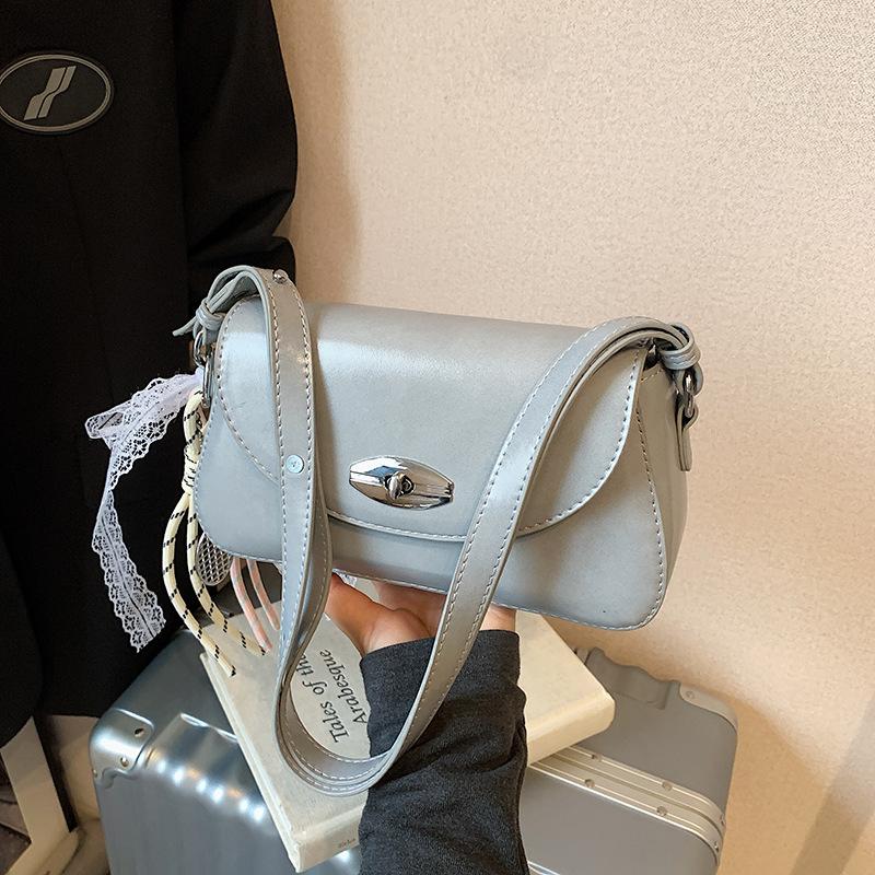 2025 spring and summer new trendy versatile small square bag Korean version ins high-end fashion shoulder bag casual messenger bag